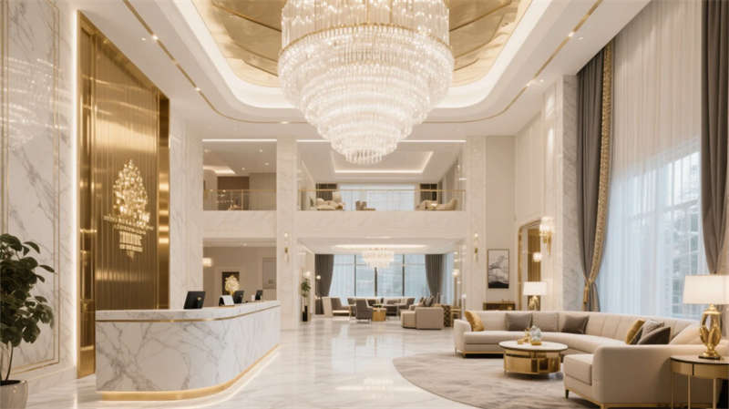 精致奢華新境界，合肥6000平酒店裝修設計效果圖